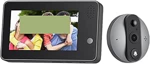 جرس رنين 4.3 انش 1080P تويا واي فاي جرس باب ذكي للمنزل الليلي بي اي ار كشف الحركة جرس باب فيديو عارض باب فيديو من اورجبيت