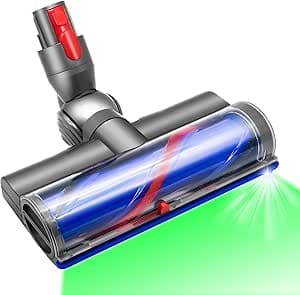 راس تنظيف سريع الفك بديل لمكنسة دايسون V7 V8 V10 V11 V15 SV10 SV11 SV11 SV12 SV14 مع مصابيح امامية LED للسجاد والارضيات الصلبة من بولان تيك