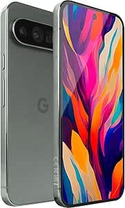 جوجل جوال بيكسل 9 برو اكس ال 5G 2024 GZC4K النسخة الدولية ثنائي شرائح شريحة نانو الكترونية هاتف ذكي اندرويد 14 غير مقفل تخزين 256GB ذاكرة RAM 16GB بندقي هيزل