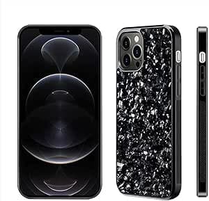 جراب موبايل من الكربون من اكساو متوافق مع ايفون (كربون مطروق، ايفون 15)